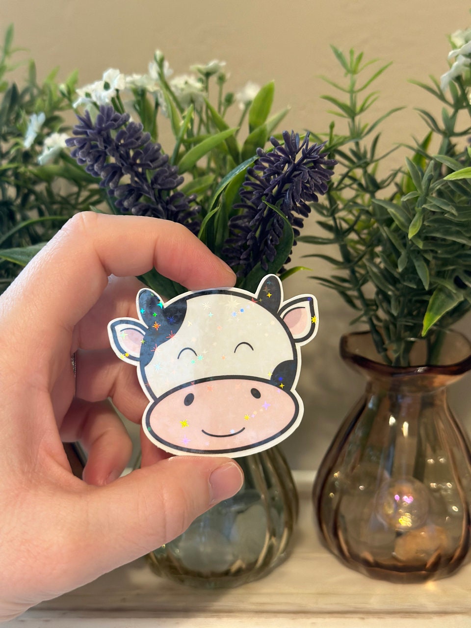 Cow Sticker