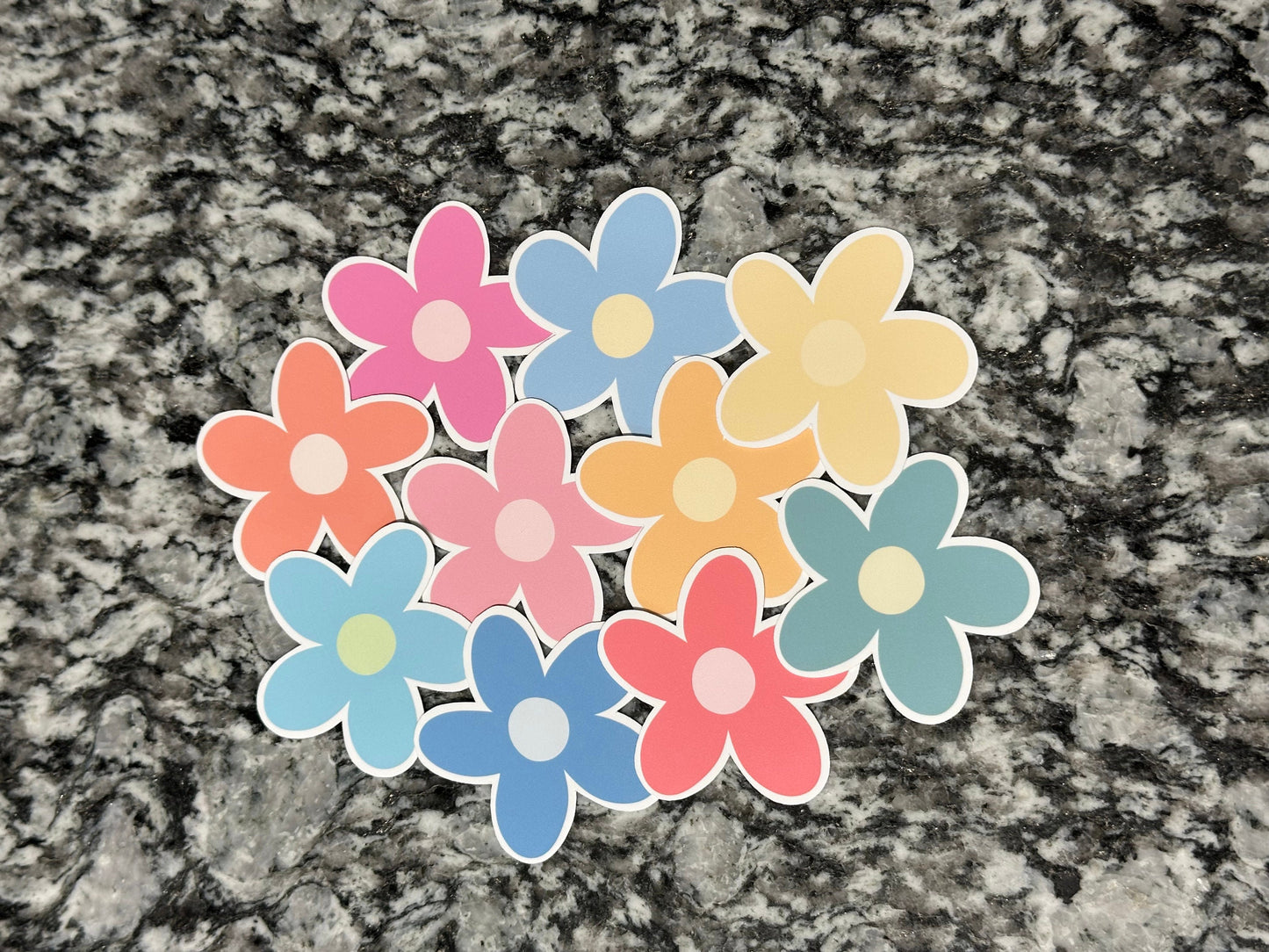 Assorted Flower Sticker Pack