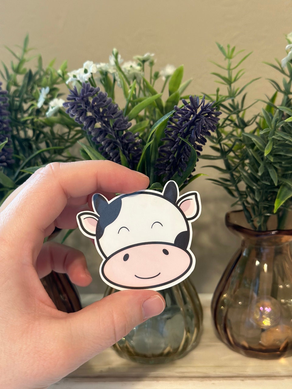 Cow Sticker