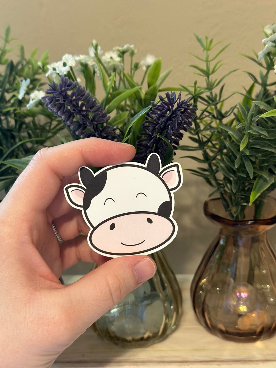 Cow Sticker