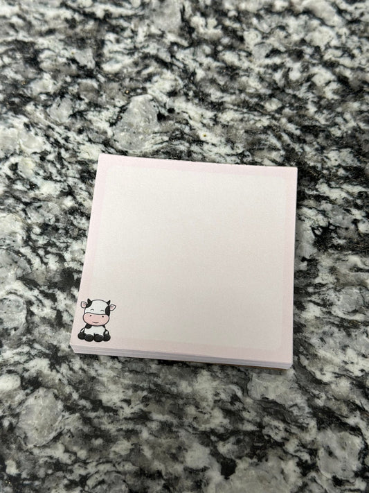 Cow Memo Pad